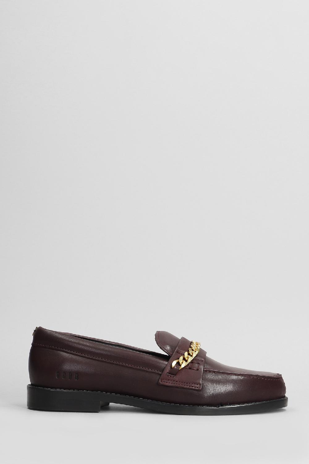 Deliberti Golden Goose Deluxe Brand Mocassini jerry in pelle bordeaux cod. 404712 - Deliberti The Luxury Shopping