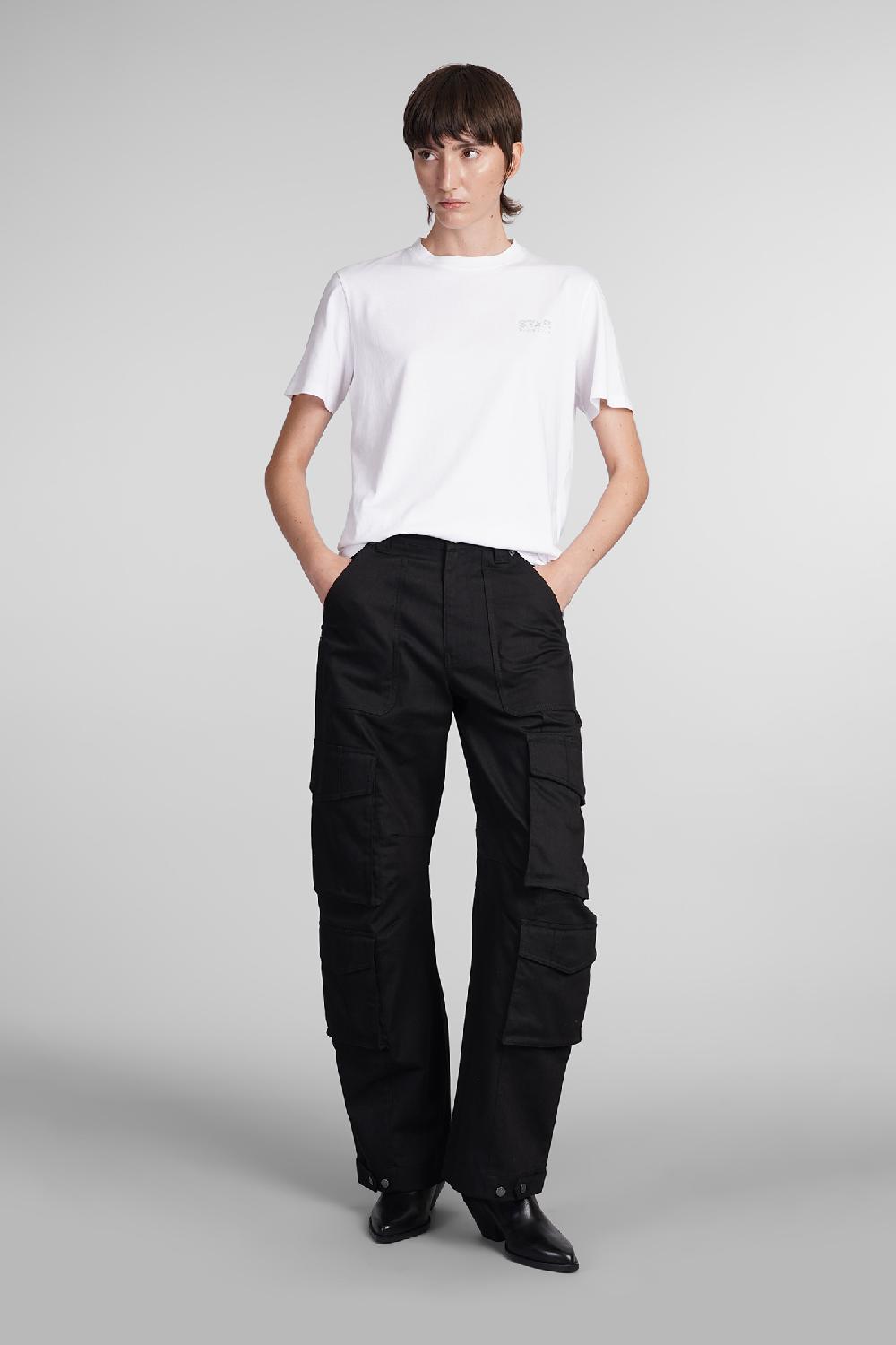 Deliberti Golden Goose Deluxe Brand Pantalone Cargo Lisette In Poliestere Nero Cod. 406523 - Deliberti The Luxury Shopping