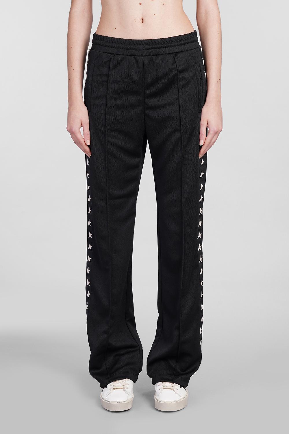 Deliberti Golden Goose Deluxe Brand Pantalone dorotea in poliestere nero cod. 394431 - Deliberti The Luxury Shopping