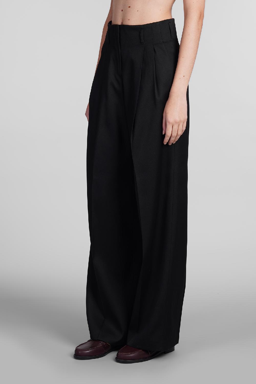 Deliberti Golden Goose Deluxe Brand Pantalone Flavia In Poliestere Nero Cod. 406531 - Deliberti The Luxury Shopping