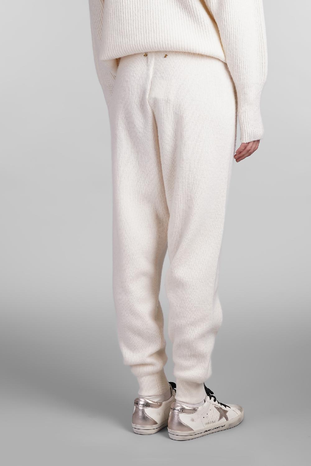 Deliberti Golden Goose Deluxe Brand Pantalone In Lana Bianca Cod. 404897 - Deliberti The Luxury Shopping