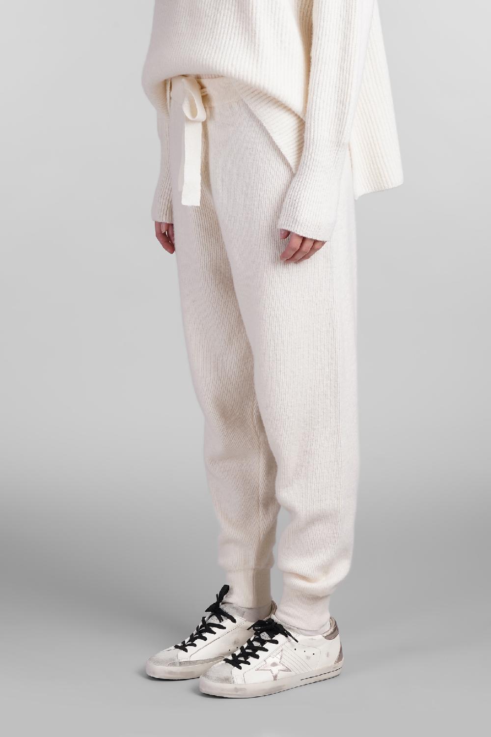 Deliberti Golden Goose Deluxe Brand Pantalone In Lana Bianca Cod. 404897 - Deliberti The Luxury Shopping