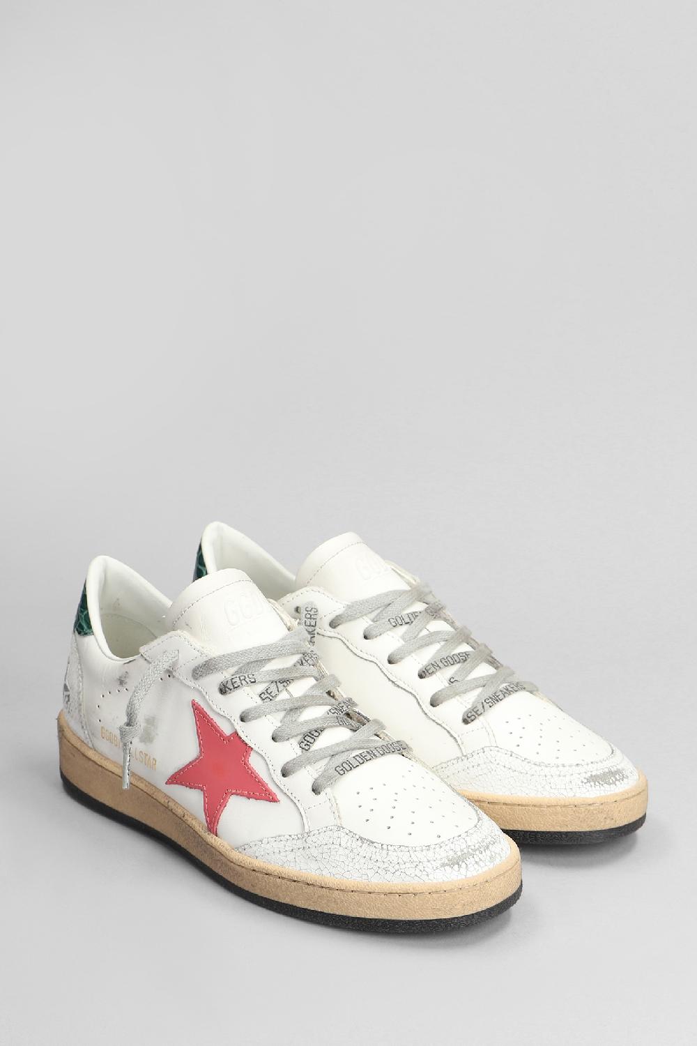 Deliberti Golden Goose Deluxe Brand Sneakers Ball Star In Pelle Bianca Cod. 401915 - Deliberti The Luxury Shopping
