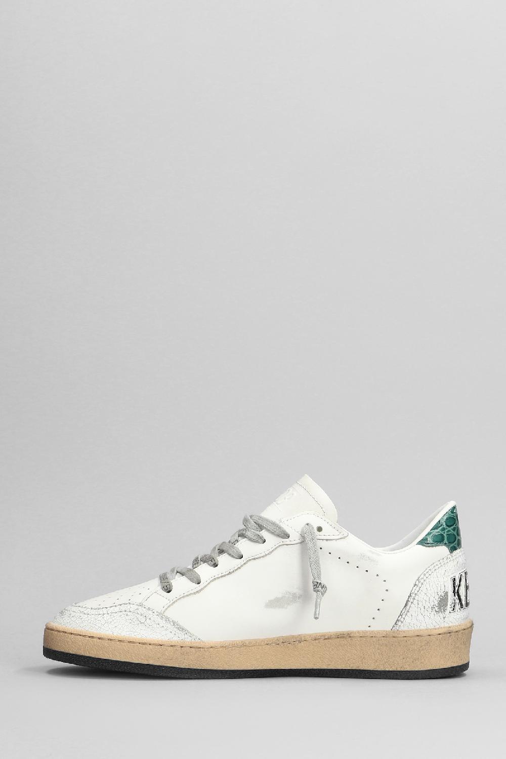 Deliberti Golden Goose Deluxe Brand Sneakers Ball Star In Pelle Bianca Cod. 401915 - Deliberti The Luxury Shopping