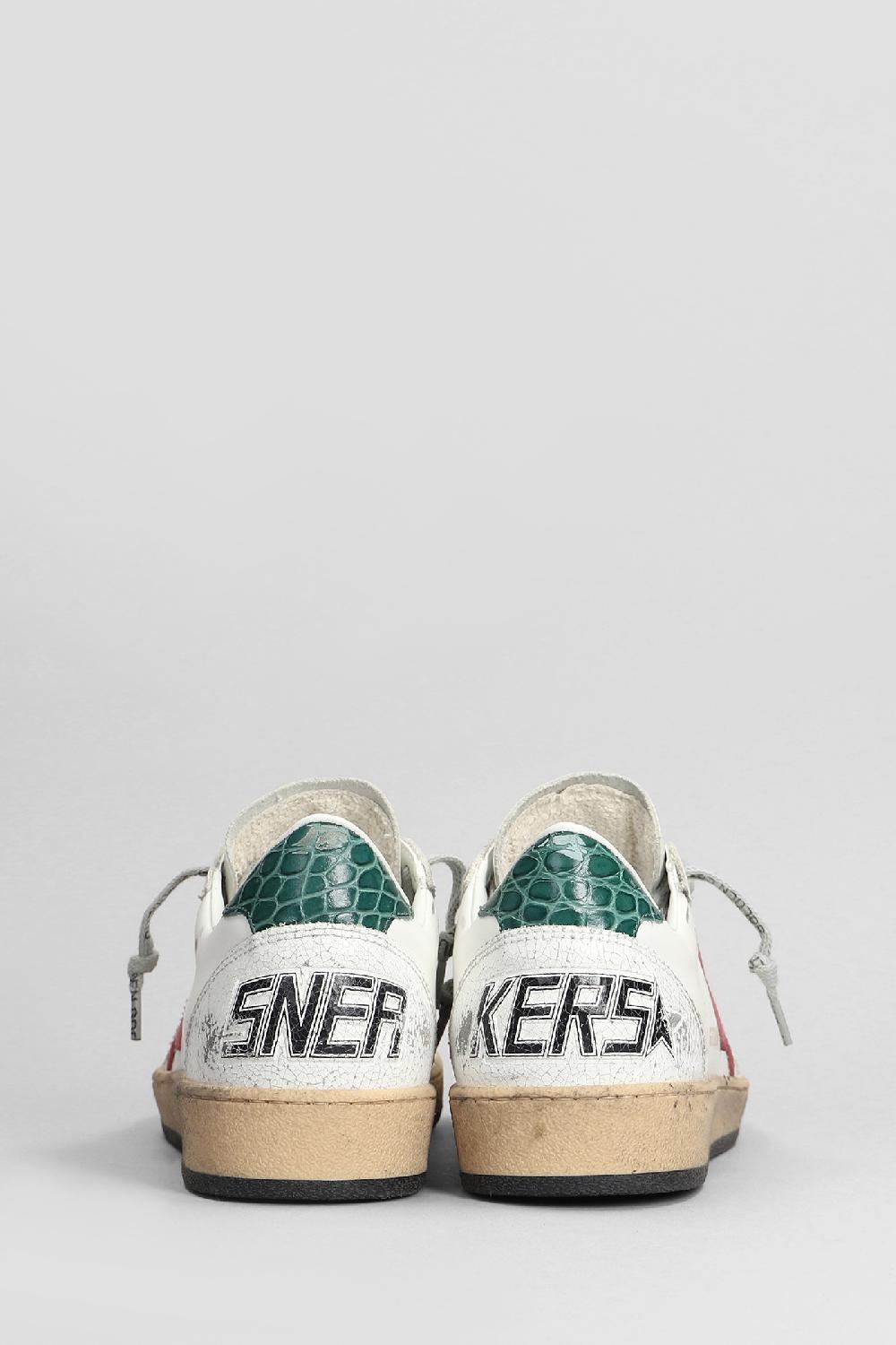 Deliberti Golden Goose Deluxe Brand Sneakers Ball Star In Pelle Bianca Cod. 401915 - Deliberti The Luxury Shopping