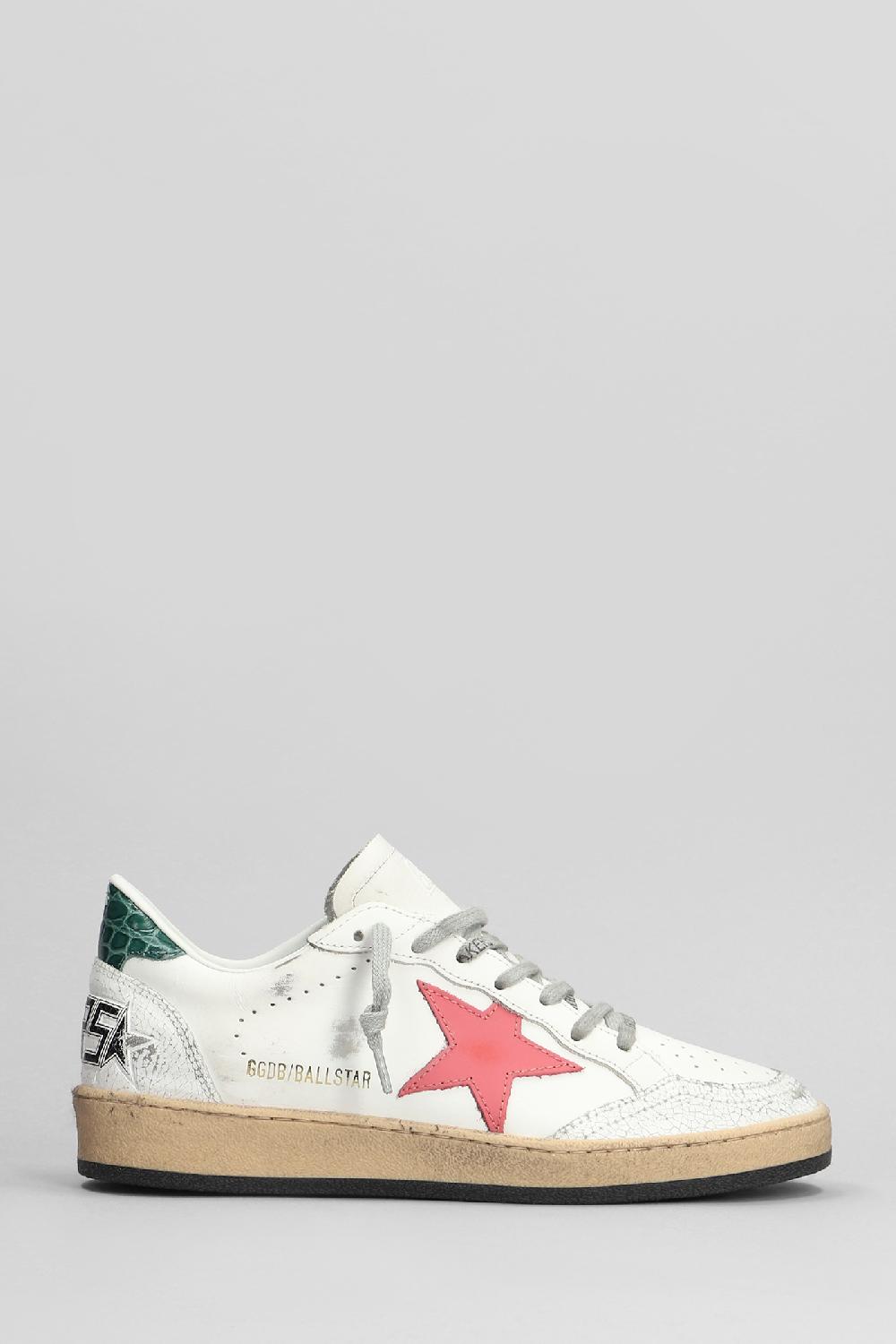 Deliberti Golden Goose Deluxe Brand Sneakers ball star in pelle bianca cod. 401915 - Deliberti The Luxury Shopping