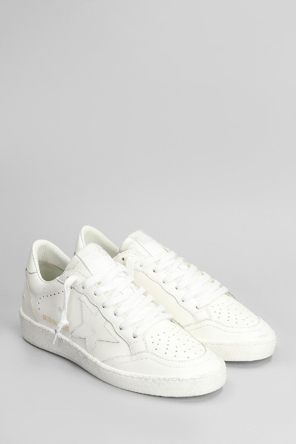 Deliberti Golden Goose Deluxe Brand Sneakers Ball Star In Pelle Bianca Cod. 404402 - Deliberti The Luxury Shopping