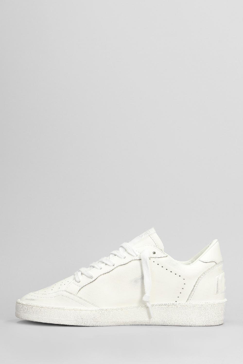 Deliberti Golden Goose Deluxe Brand Sneakers Ball Star In Pelle Bianca Cod. 404402 - Deliberti The Luxury Shopping