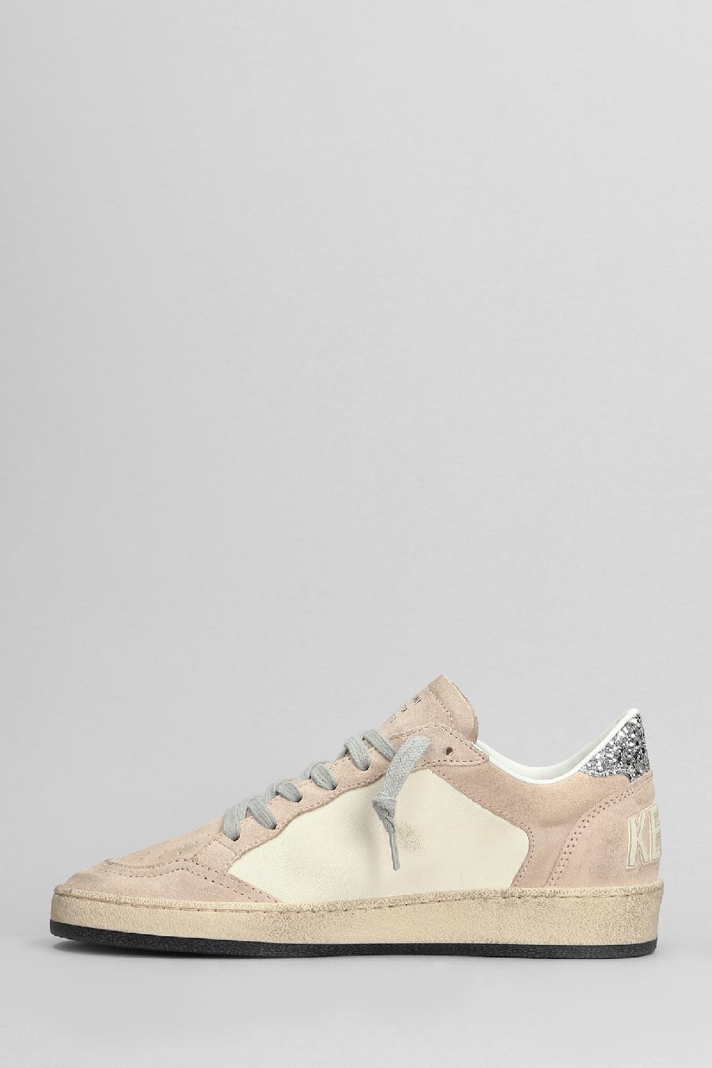 Deliberti Golden Goose Deluxe Brand Sneakers Ball Star In Pelle E Camoscio Rosa Cod. 404404 - Deliberti The Luxury Shopping