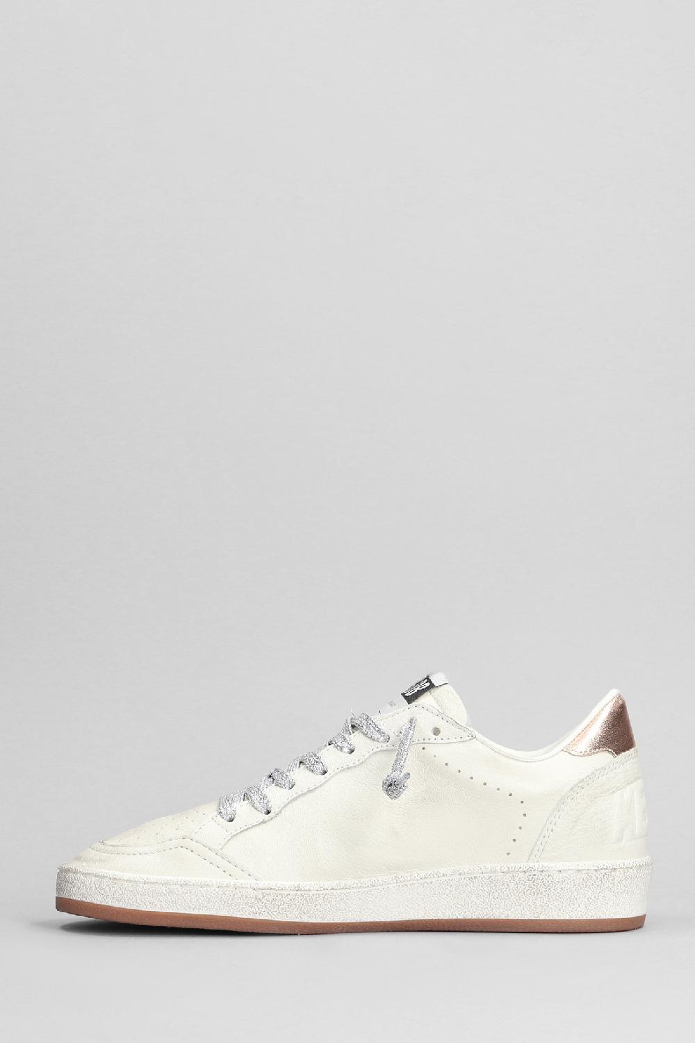 Deliberti Golden Goose Deluxe Brand Sneakers Ball Star In Pelle Bianca Cod. 401926 - Deliberti The Luxury Shopping