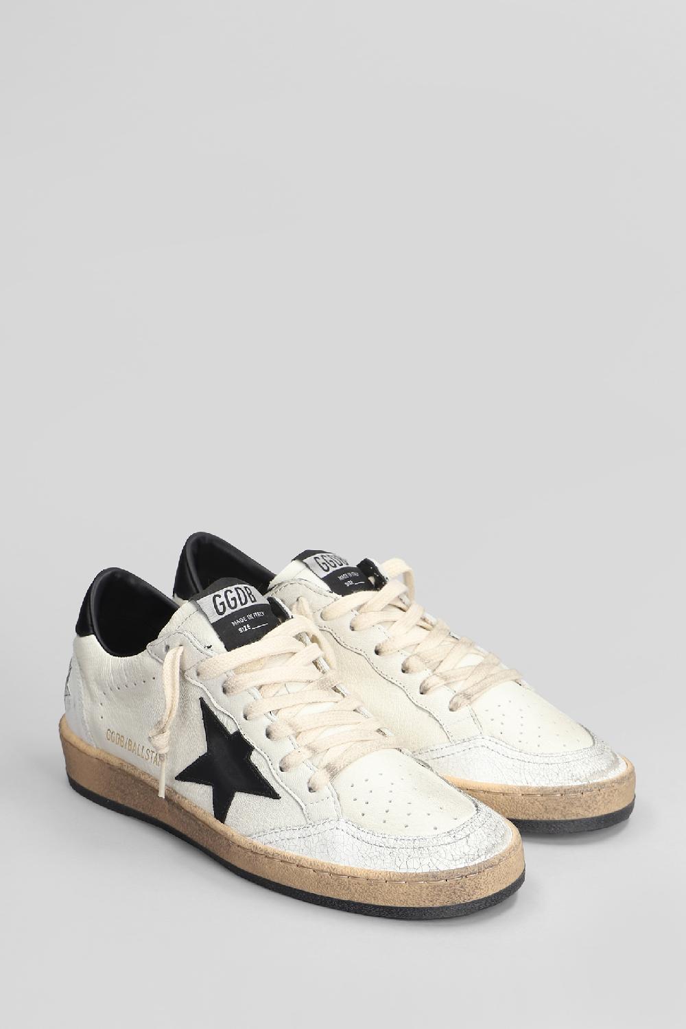 Deliberti Golden Goose Deluxe Brand Sneakers Ball Star In Pelle Bianca Cod. 406518 - Deliberti The Luxury Shopping