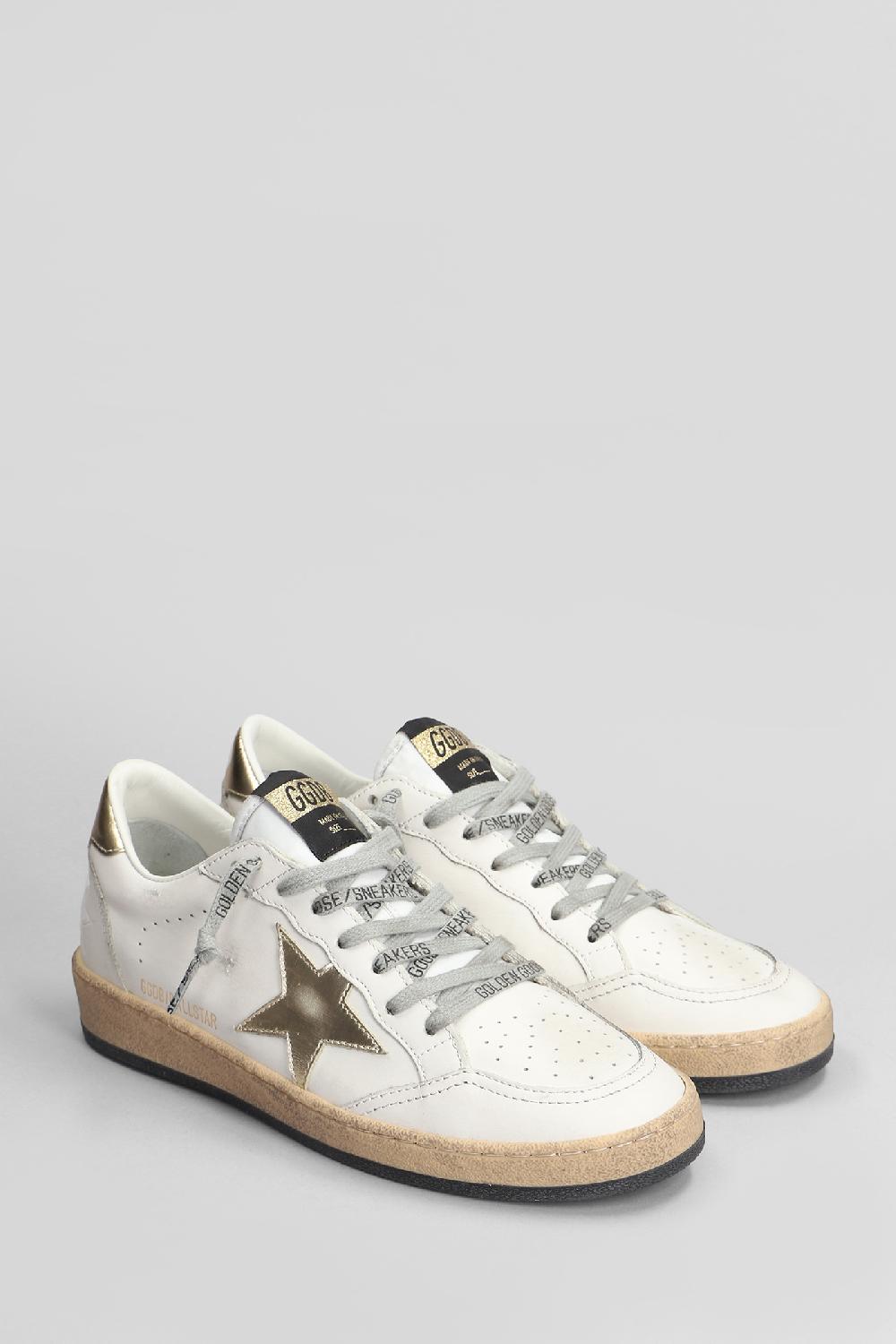 Deliberti Golden Goose Deluxe Brand Sneakers Ball Star In Pelle Bianca Cod. 406519 - Deliberti The Luxury Shopping