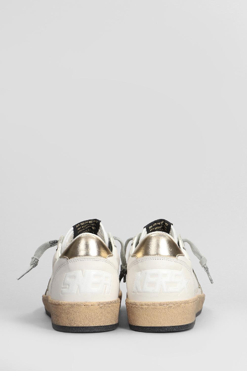 Deliberti Golden Goose Deluxe Brand Sneakers Ball Star In Pelle Bianca Cod. 406519 - Deliberti The Luxury Shopping