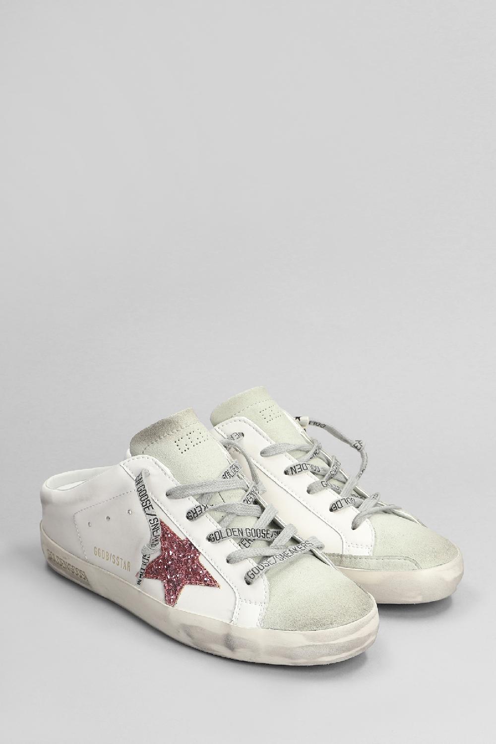 Deliberti Golden Goose Deluxe Brand Sneakers Bio Based In Pelle E Camoscio Bianco Cod. 401924 - Deliberti The Luxury Shopping