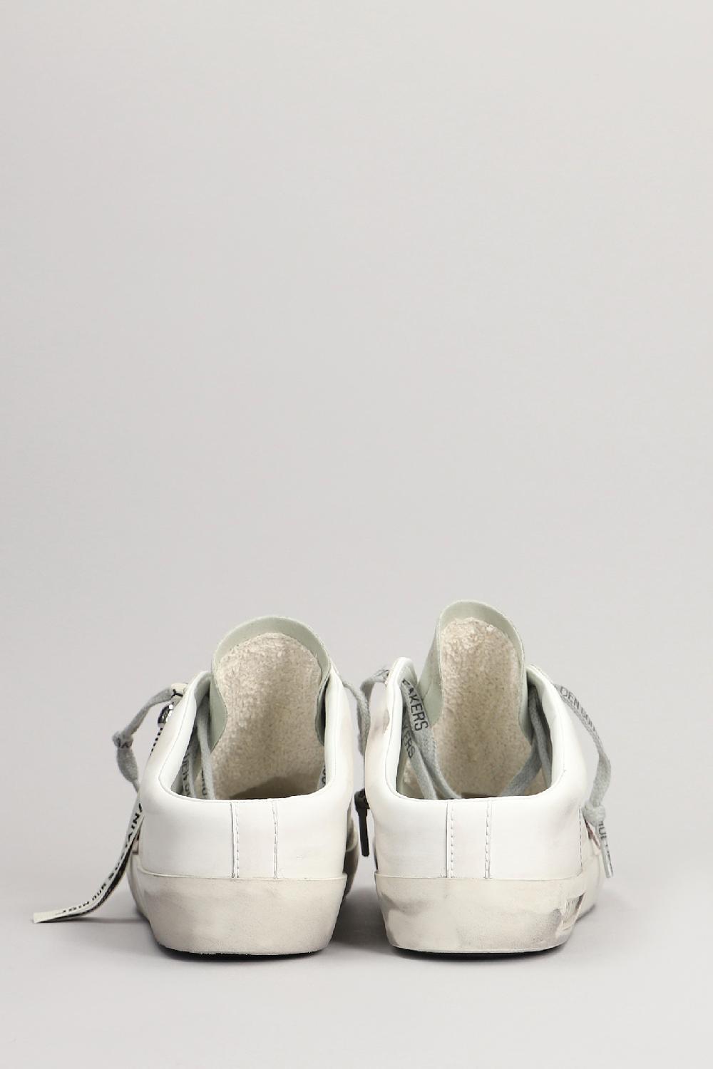 Deliberti Golden Goose Deluxe Brand Sneakers Bio Based In Pelle E Camoscio Bianco Cod. 401924 - Deliberti The Luxury Shopping