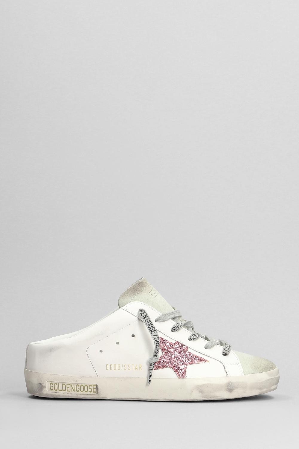 Deliberti Golden Goose Deluxe Brand Sneakers bio based in pelle e camoscio bianco cod. 401924 - Deliberti The Luxury Shopping