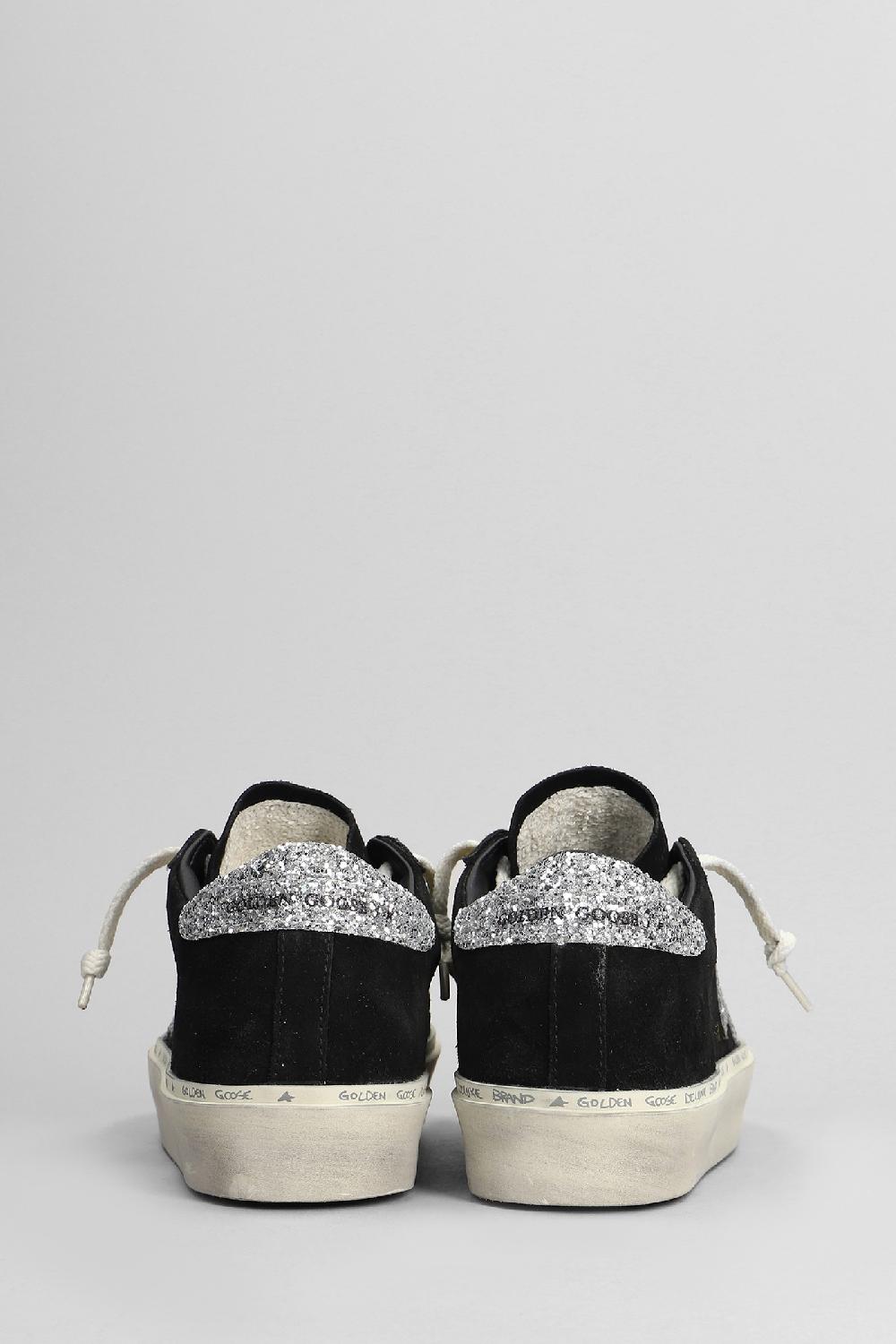 Deliberti Golden Goose Deluxe Brand Sneakers Hi Star In Camoscio Nero Cod. 404400 - Deliberti The Luxury Shopping