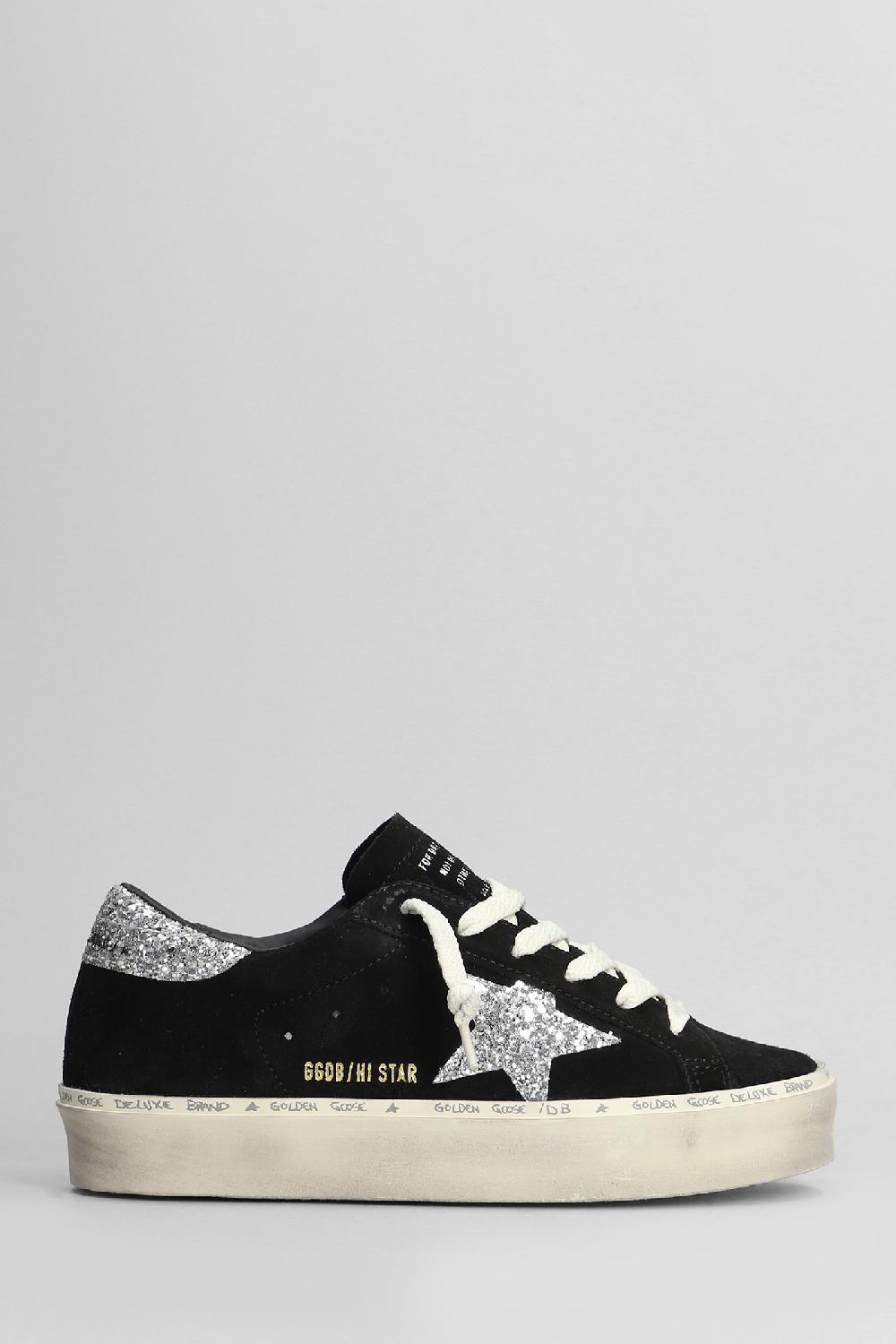 Deliberti Golden Goose Deluxe Brand Sneakers hi star in camoscio nero cod. 404400 - Deliberti The Luxury Shopping