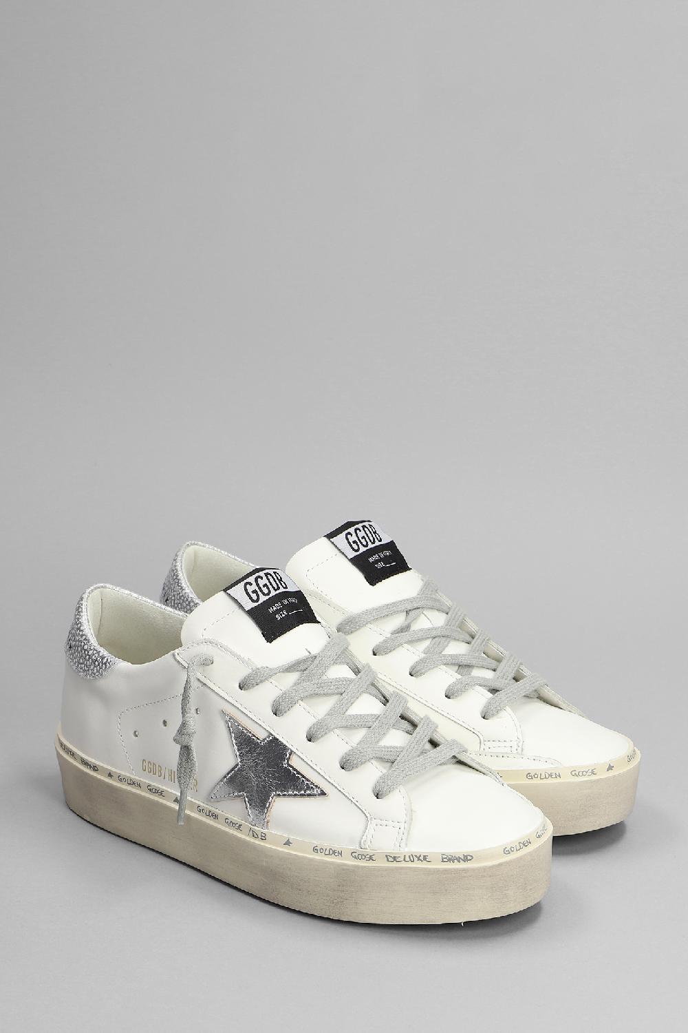Deliberti Golden Goose Deluxe Brand Sneakers Hi Star In Pelle Bianca Cod. 369823 - Deliberti The Luxury Shopping