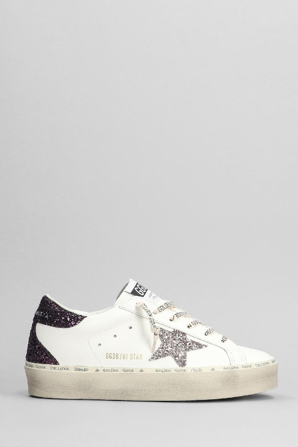 Deliberti Golden Goose Deluxe Brand Sneakers hi star in pelle bianca cod. 401920 - Deliberti The Luxury Shopping