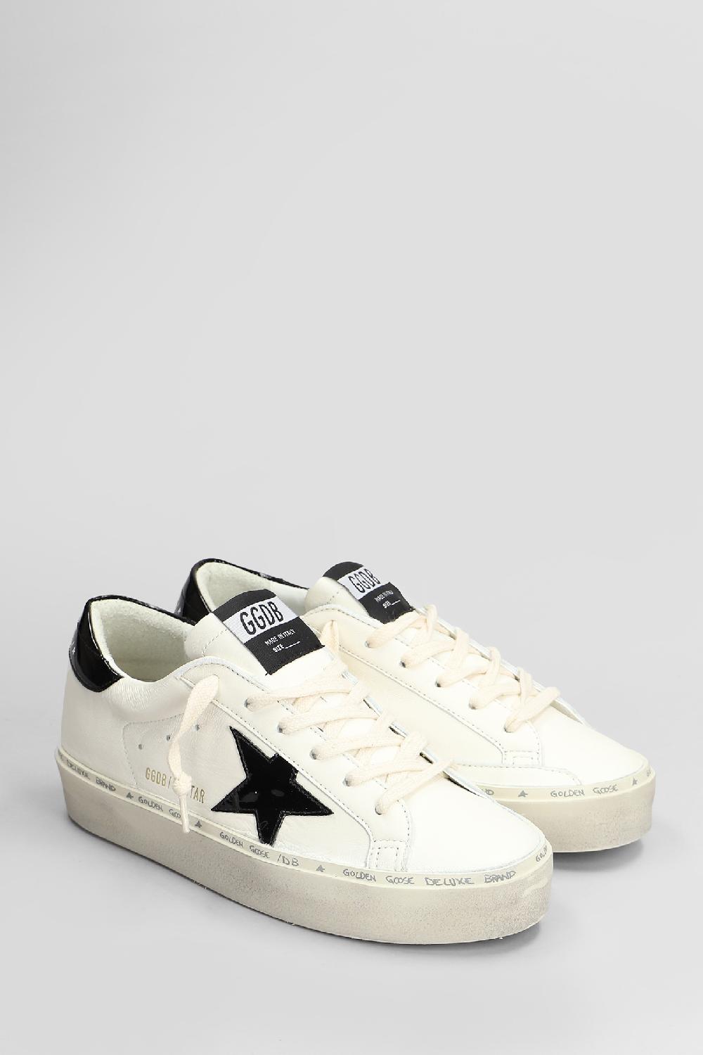 Deliberti Golden Goose Deluxe Brand Sneakers Hi Star In Pelle Bianca Cod. 408741 - Deliberti The Luxury Shopping