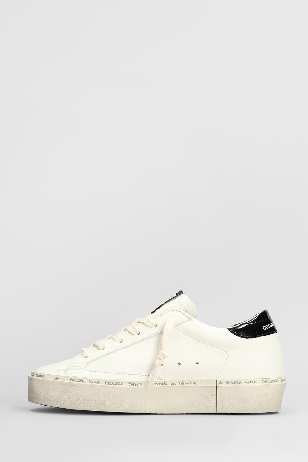 Deliberti Golden Goose Deluxe Brand Sneakers Hi Star In Pelle Bianca Cod. 408741 - Deliberti The Luxury Shopping