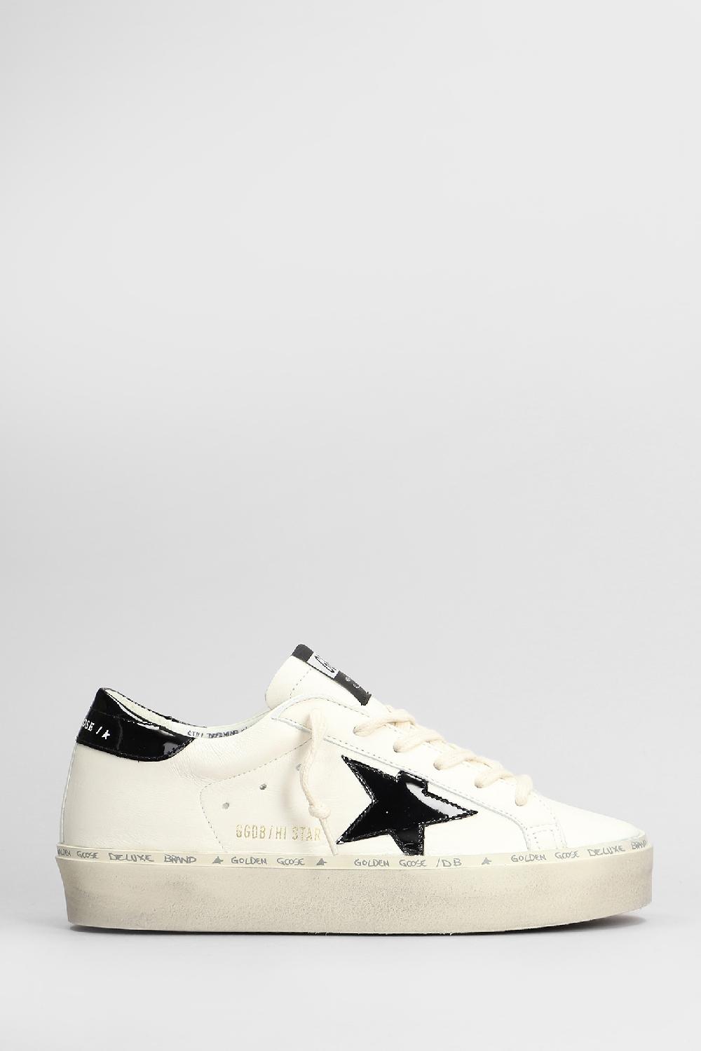 Deliberti Golden Goose Deluxe Brand Sneakers hi star in pelle bianca cod. 408741 - Deliberti The Luxury Shopping