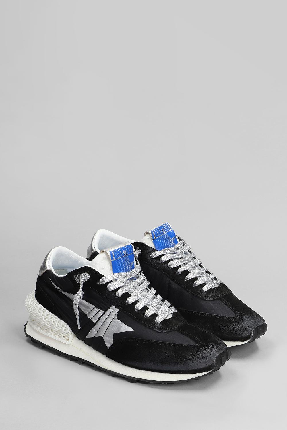 Deliberti Golden Goose Deluxe Brand Sneakers Running In Nylon Nero Cod. 401914 - Deliberti The Luxury Shopping