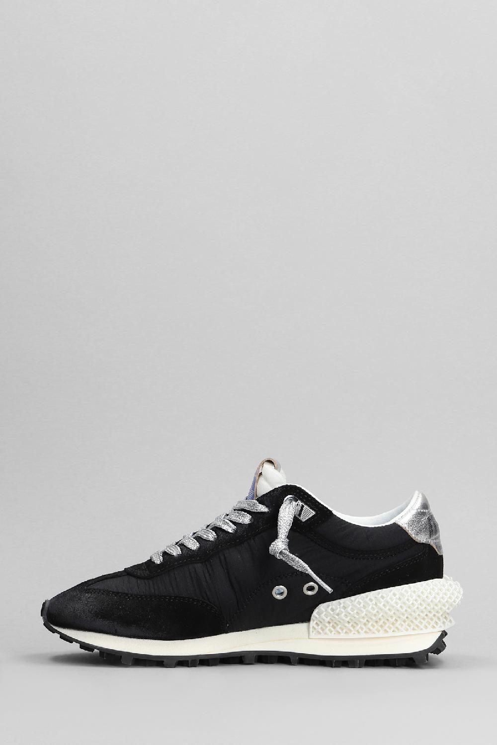 Deliberti Golden Goose Deluxe Brand Sneakers Running In Nylon Nero Cod. 401914 - Deliberti The Luxury Shopping