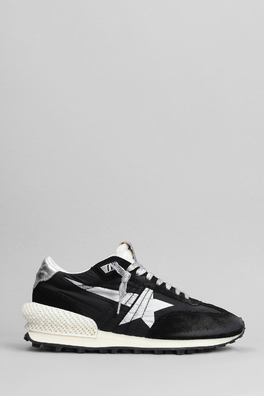 Deliberti Golden Goose Deluxe Brand Sneakers running in nylon nero cod. 401914 - Deliberti The Luxury Shopping