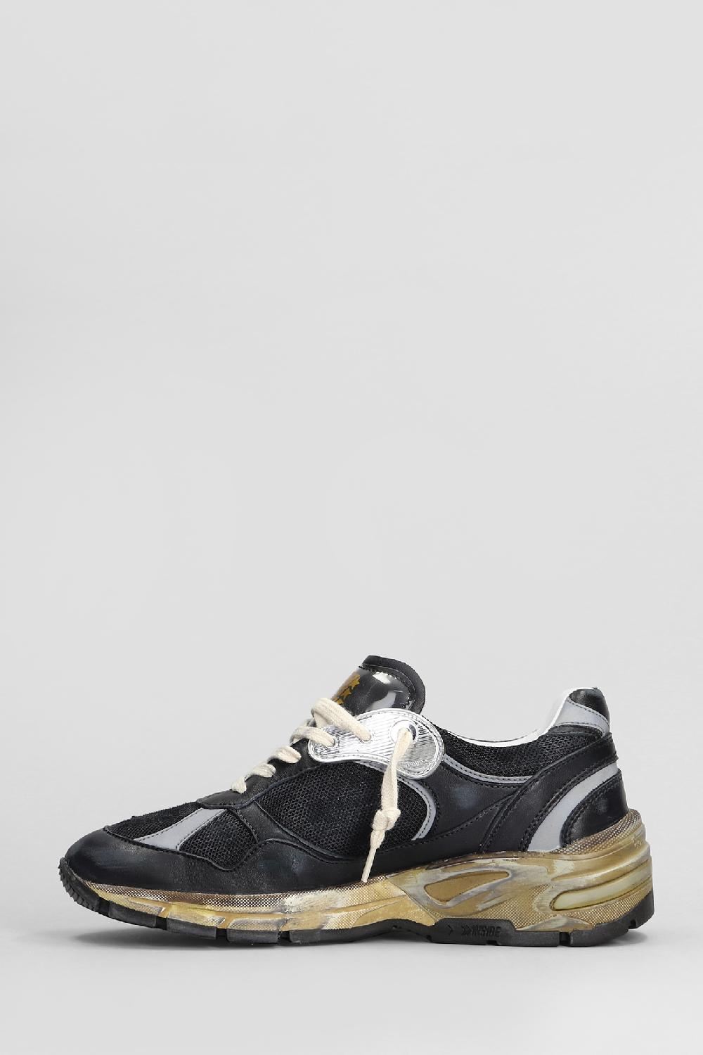 Deliberti Golden Goose Deluxe Brand Sneakers Running In Tecnico Nero Cod. 406527 - Deliberti The Luxury Shopping