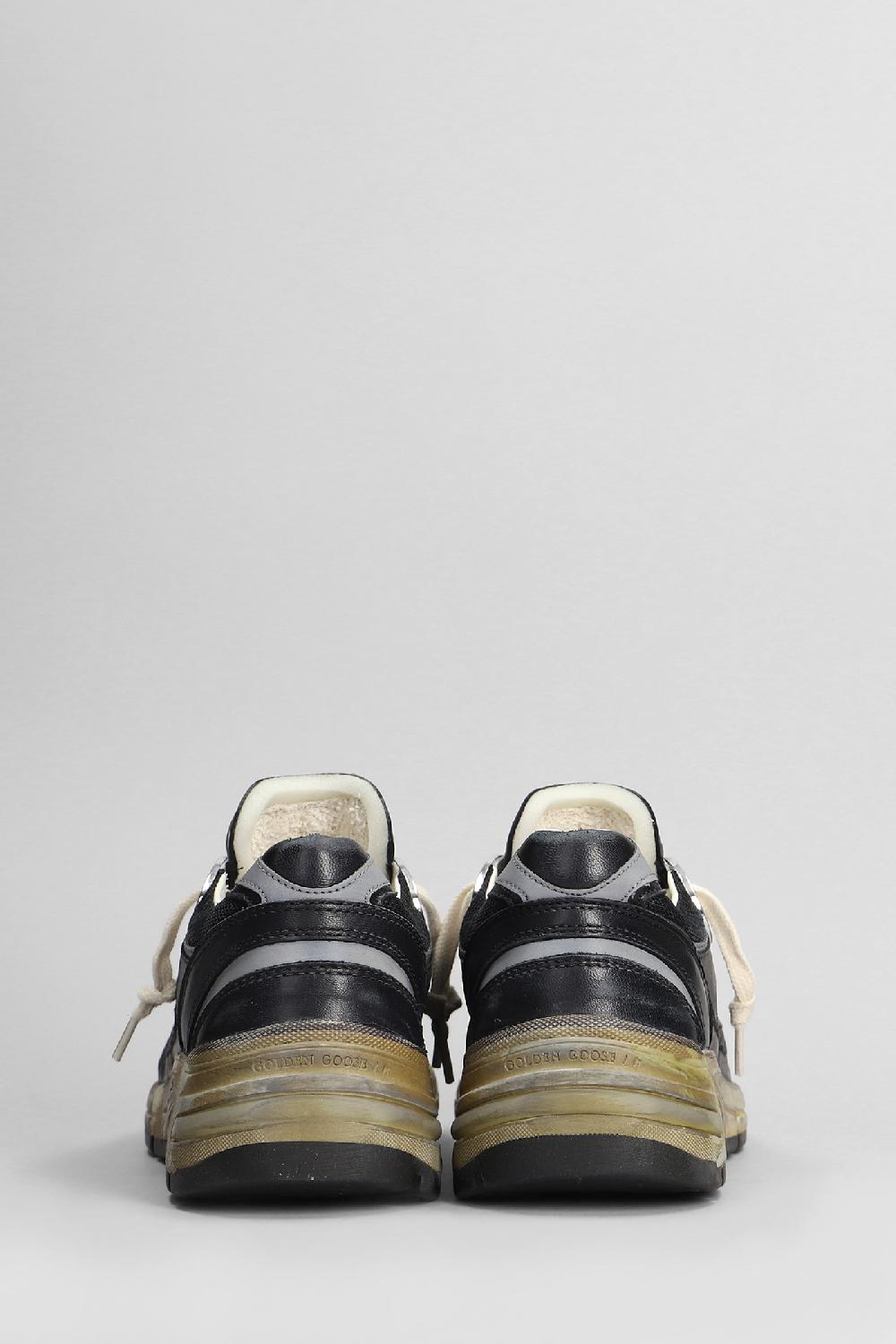 Deliberti Golden Goose Deluxe Brand Sneakers Running In Tecnico Nero Cod. 406527 - Deliberti The Luxury Shopping