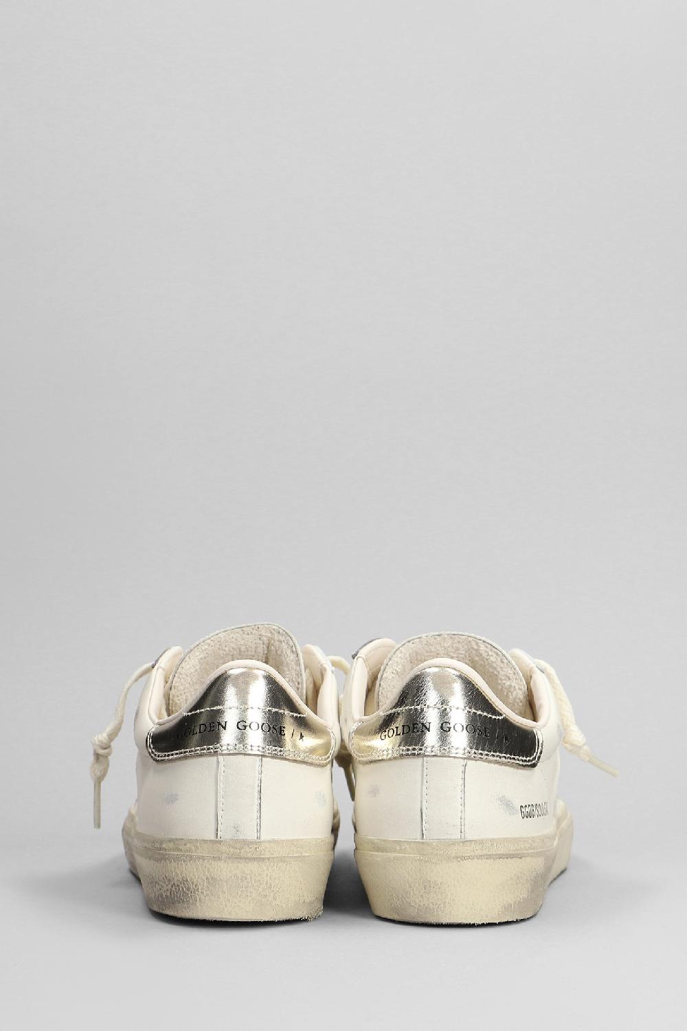 Deliberti Golden Goose Deluxe Brand Sneakers Soul Star In Pelle Bianca Cod. 394659 - Deliberti The Luxury Shopping