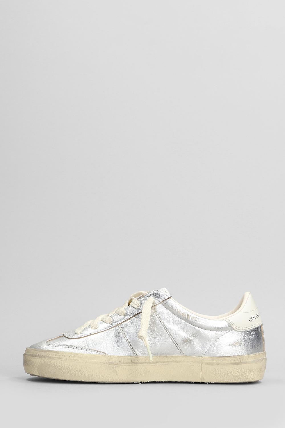 Deliberti Golden Goose Deluxe Brand Sneakers Soul Star In Pelle Argento Cod. 404708 - Deliberti The Luxury Shopping
