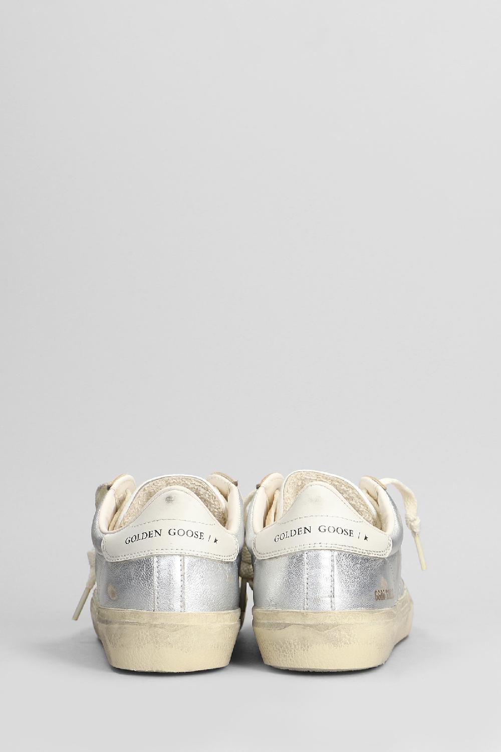 Deliberti Golden Goose Deluxe Brand Sneakers Soul Star In Pelle Argento Cod. 404708 - Deliberti The Luxury Shopping