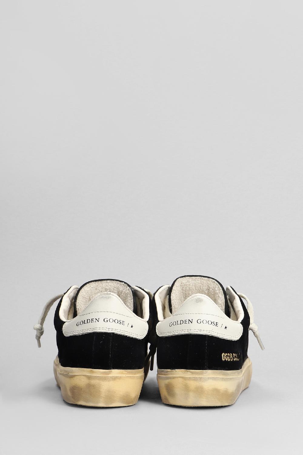 Deliberti Golden Goose Deluxe Brand Sneakers Soul Star In Velluto Nero Cod. 401932 - Deliberti The Luxury Shopping