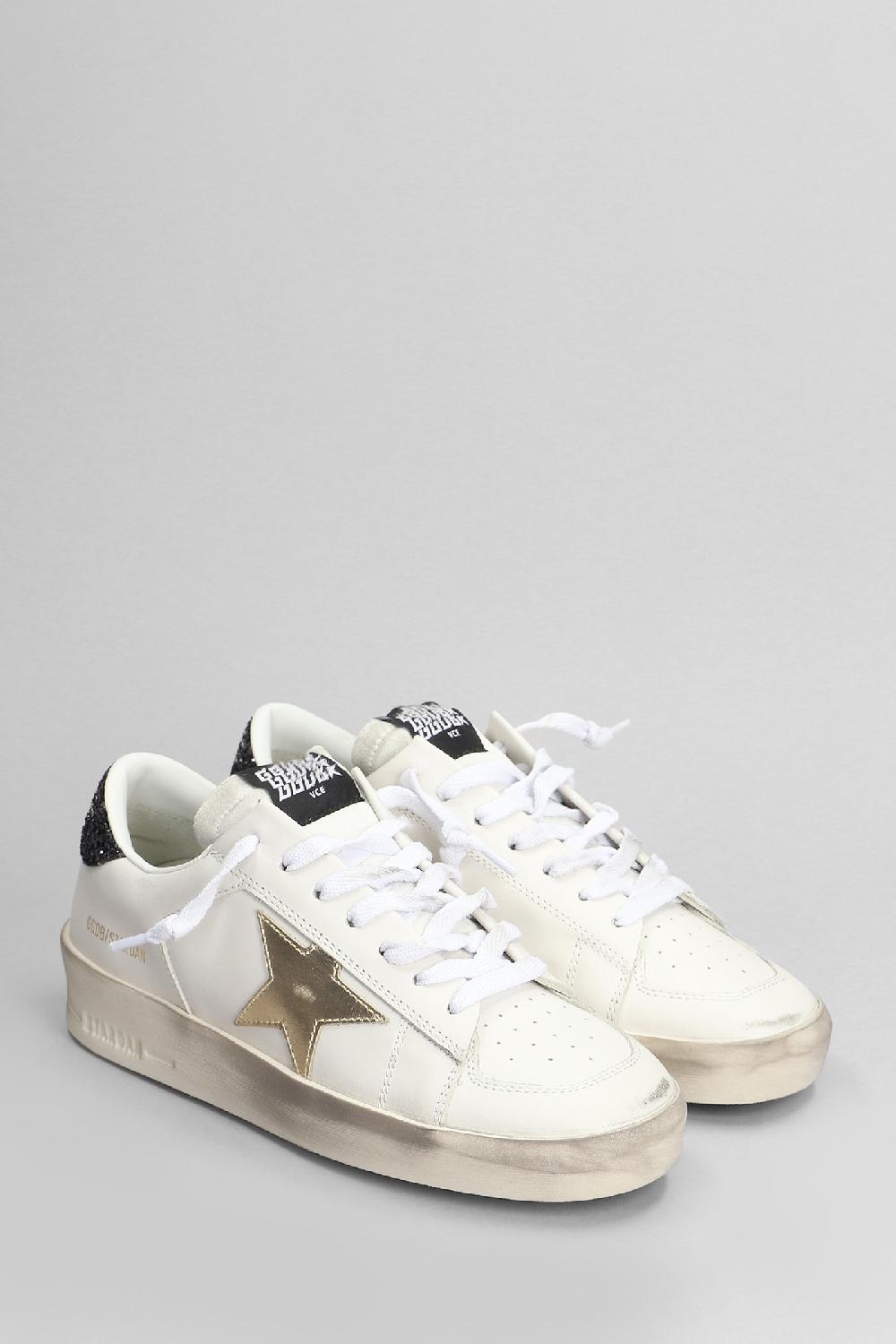 Deliberti Golden Goose Deluxe Brand Sneakers Stardan In Pelle Bianca Cod. 404399 - Deliberti The Luxury Shopping