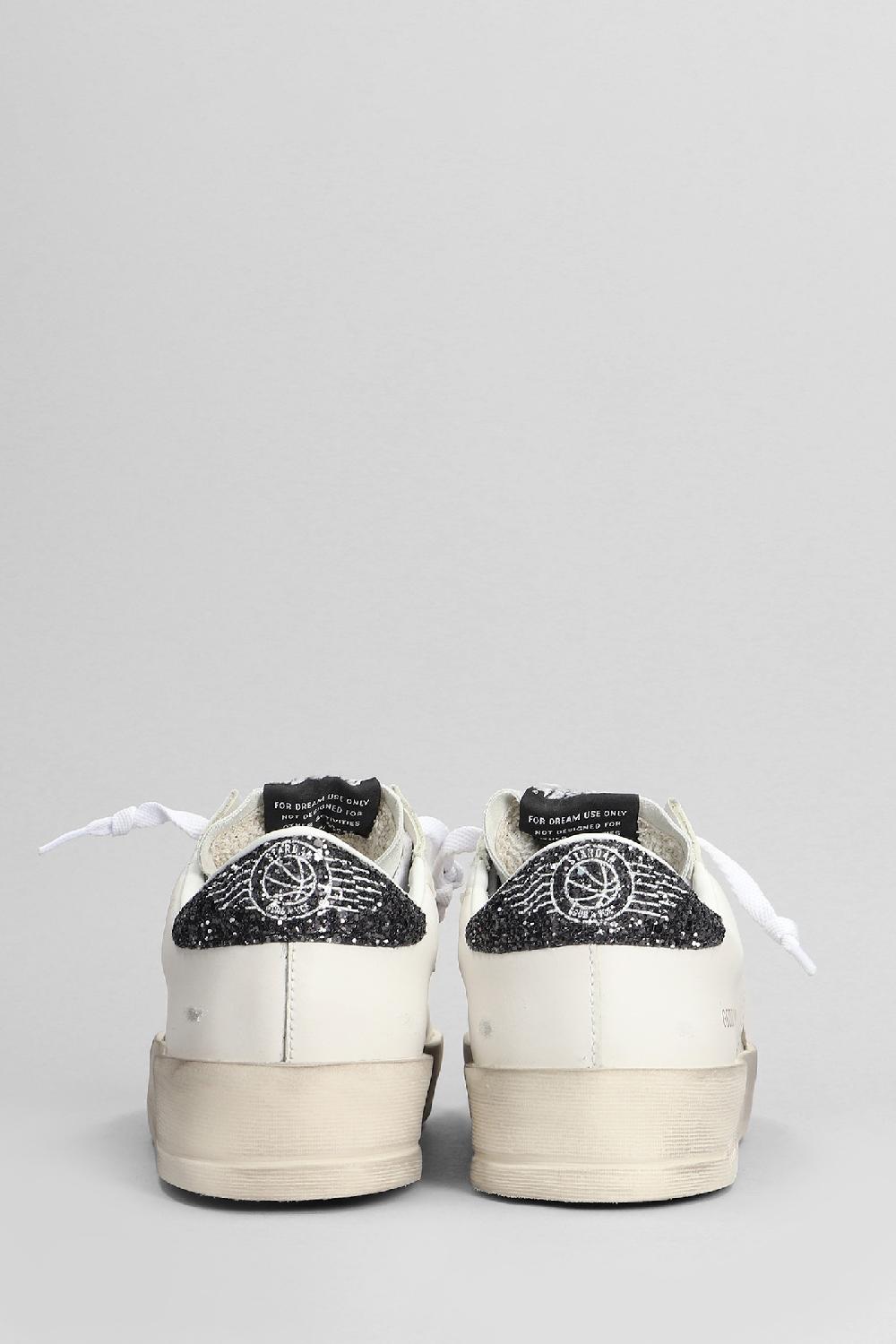 Deliberti Golden Goose Deluxe Brand Sneakers Stardan In Pelle Bianca Cod. 404399 - Deliberti The Luxury Shopping