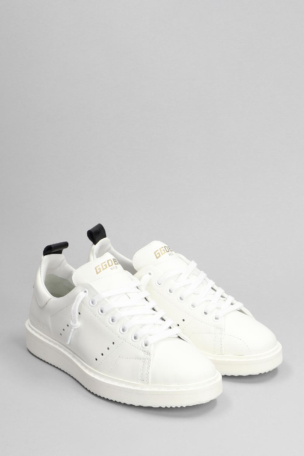 Deliberti Golden Goose Deluxe Brand Sneakers Starter In Pelle Bianca Cod. 392141 - Deliberti The Luxury Shopping