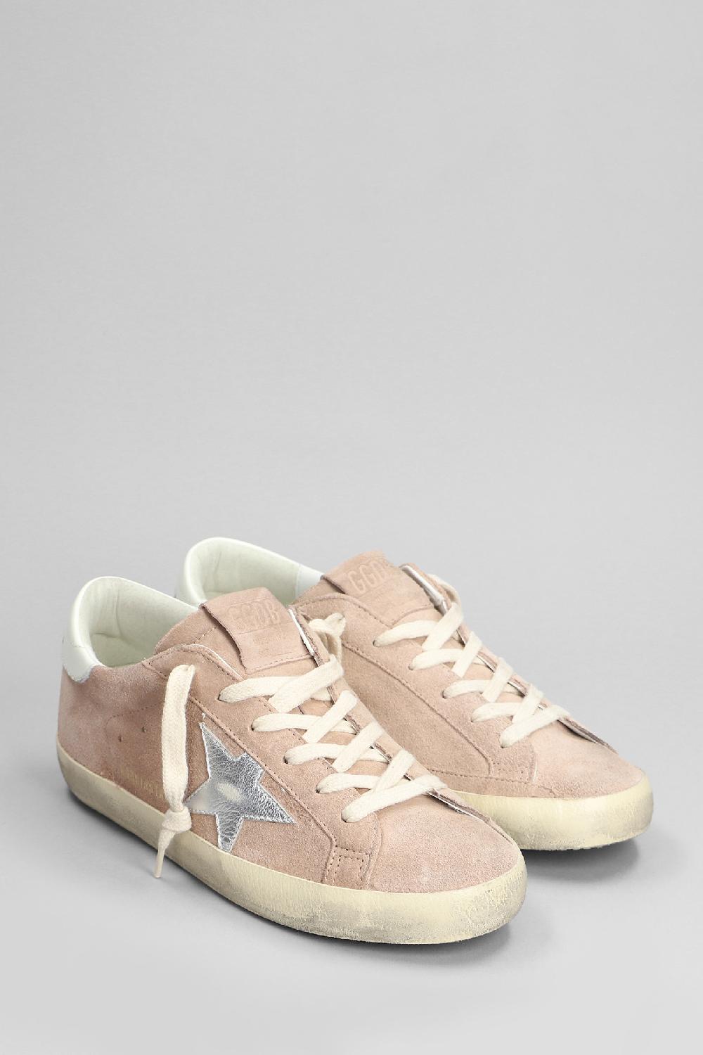 Deliberti Golden Goose Deluxe Brand Sneakers Superstar In Camoscio Rosa Cod. 401565 - Deliberti The Luxury Shopping