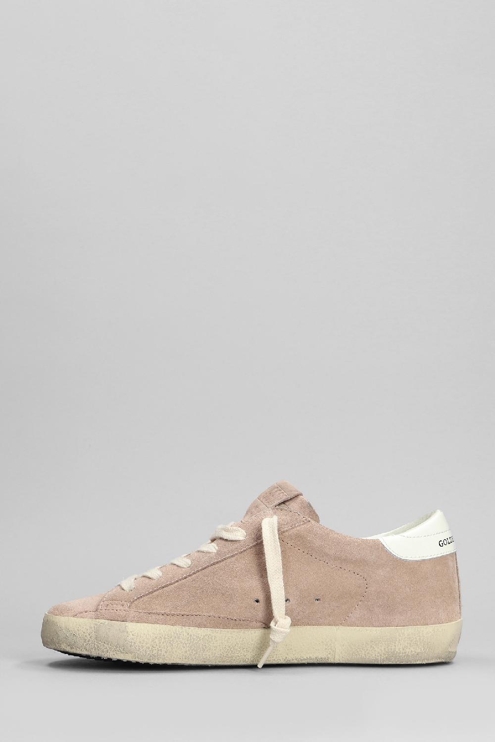 Deliberti Golden Goose Deluxe Brand Sneakers Superstar In Camoscio Rosa Cod. 401565 - Deliberti The Luxury Shopping