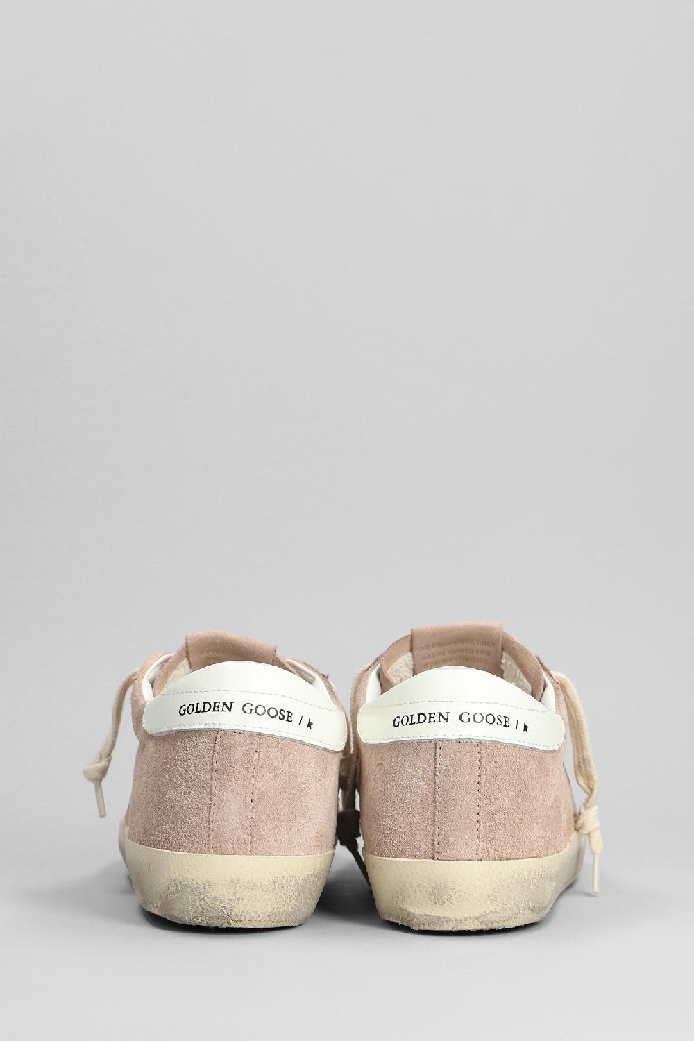 Deliberti Golden Goose Deluxe Brand Sneakers Superstar In Camoscio Rosa Cod. 401565 - Deliberti The Luxury Shopping