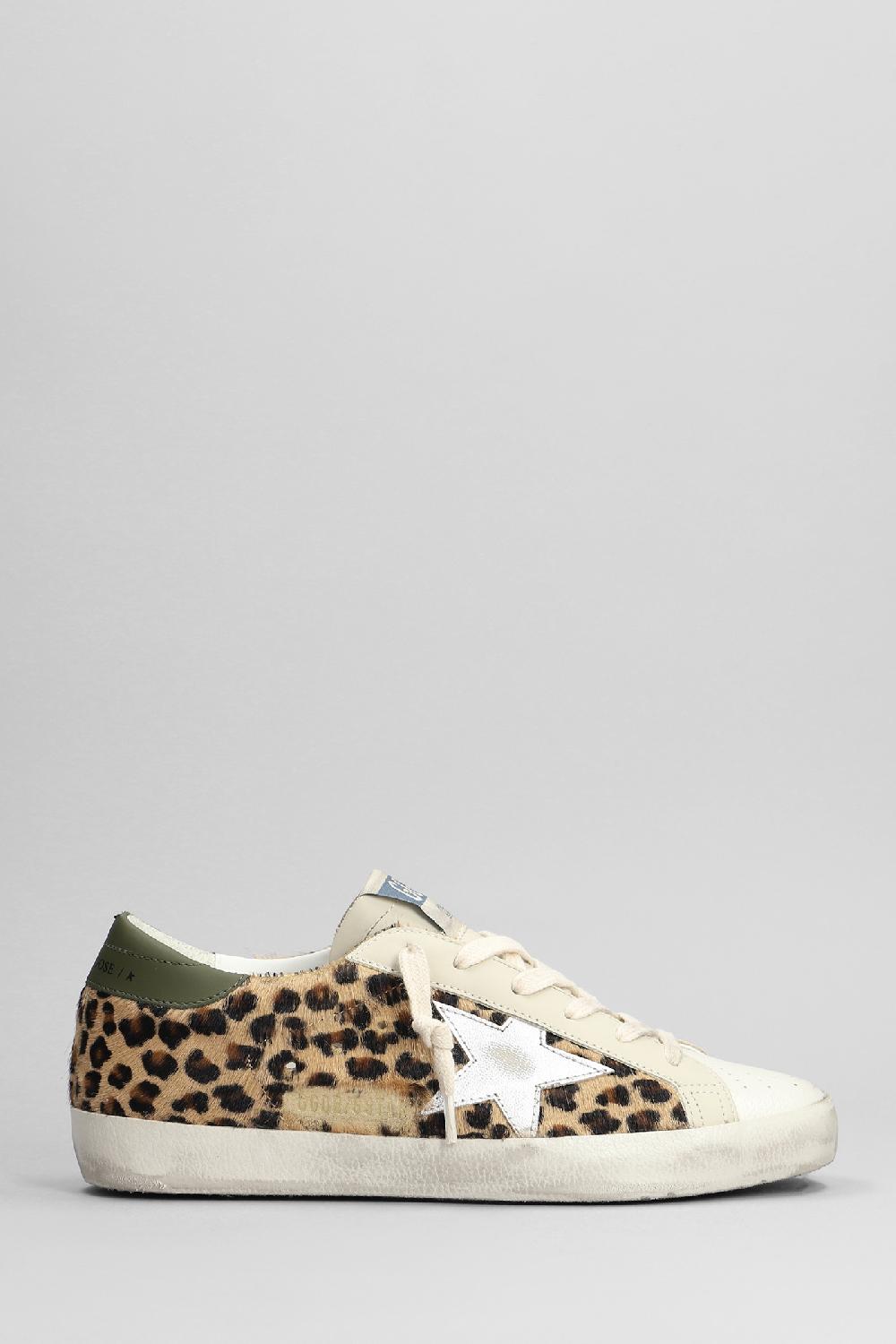 Deliberti Golden Goose Deluxe Brand Sneakers superstar in cavallino animalier cod. 401559 - Deliberti The Luxury Shopping