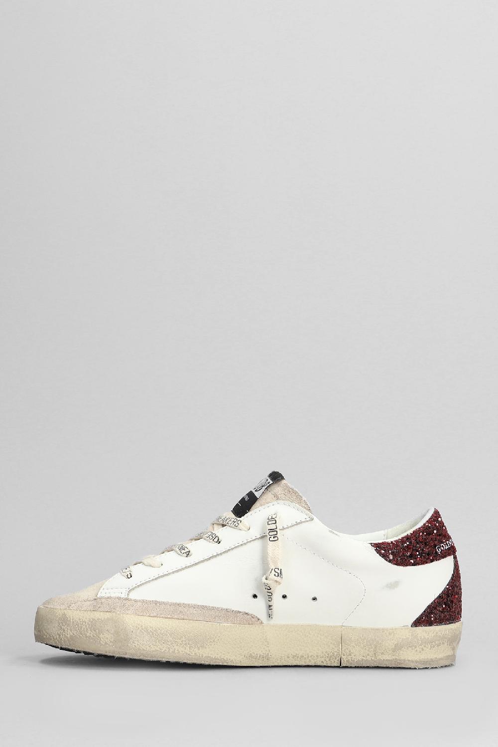 Deliberti Golden Goose Deluxe Brand Sneakers Superstar In Pelle E Camoscio Bianco Cod. 404395 - Deliberti The Luxury Shopping
