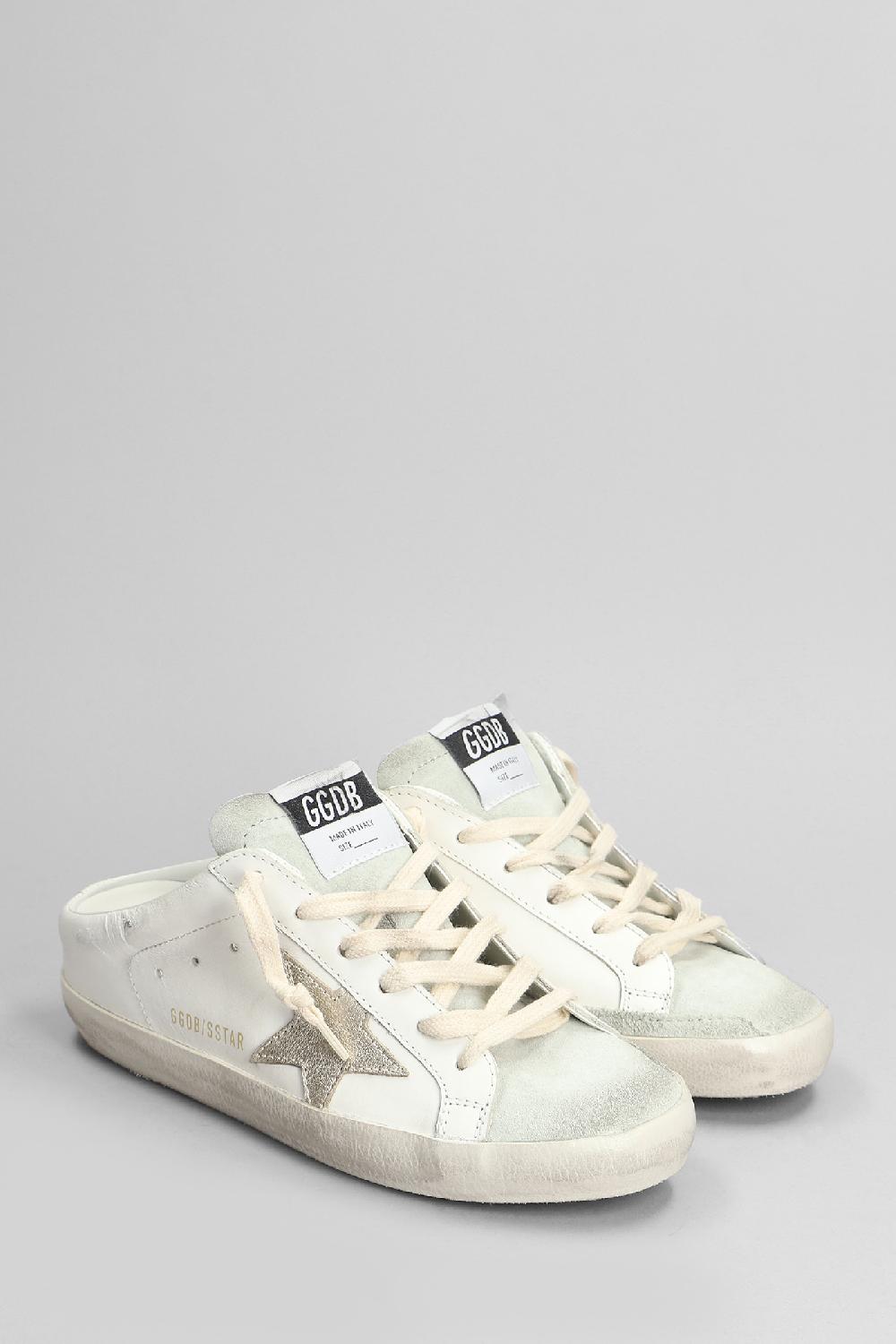 Deliberti Golden Goose Deluxe Brand Sneakers Superstar In Pelle Bianca Cod. 404403 - Deliberti The Luxury Shopping