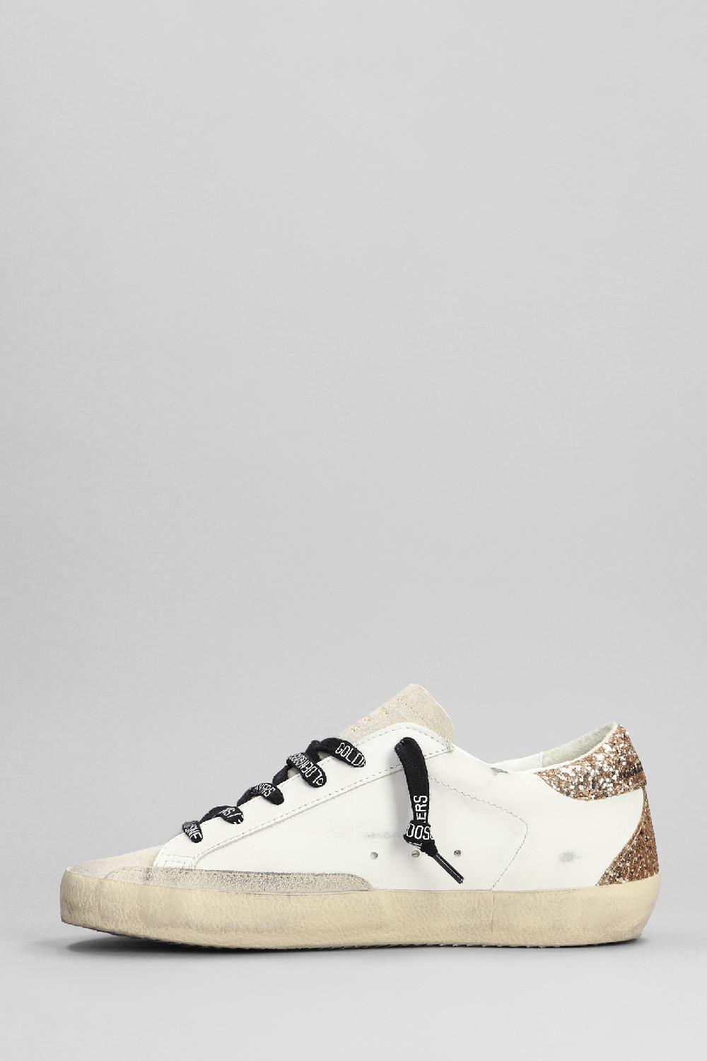 Deliberti Golden Goose Deluxe Brand Sneakers Superstar In Pelle E Camoscio Bianco Cod. 401560 - Deliberti The Luxury Shopping