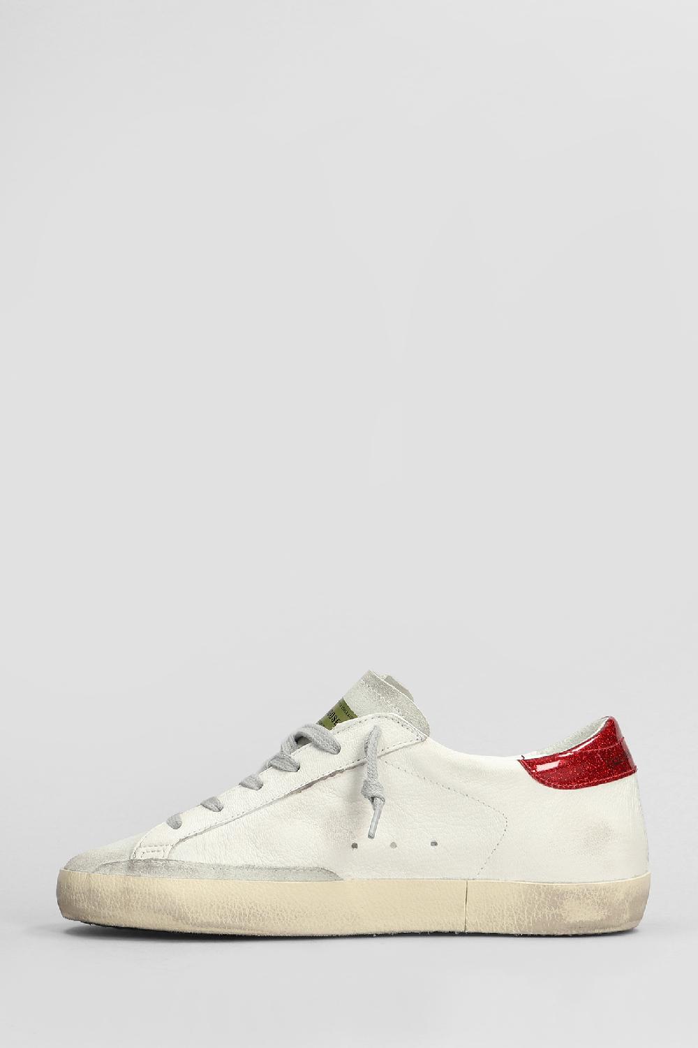 Deliberti Golden Goose Deluxe Brand Sneakers Superstar In Pelle E Tessuto Beige Cod. 406513 - Deliberti The Luxury Shopping