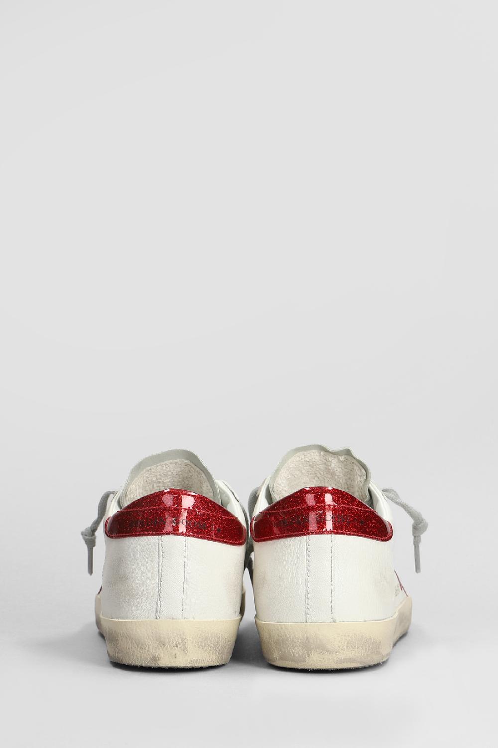 Deliberti Golden Goose Deluxe Brand Sneakers Superstar In Pelle E Tessuto Beige Cod. 406513 - Deliberti The Luxury Shopping