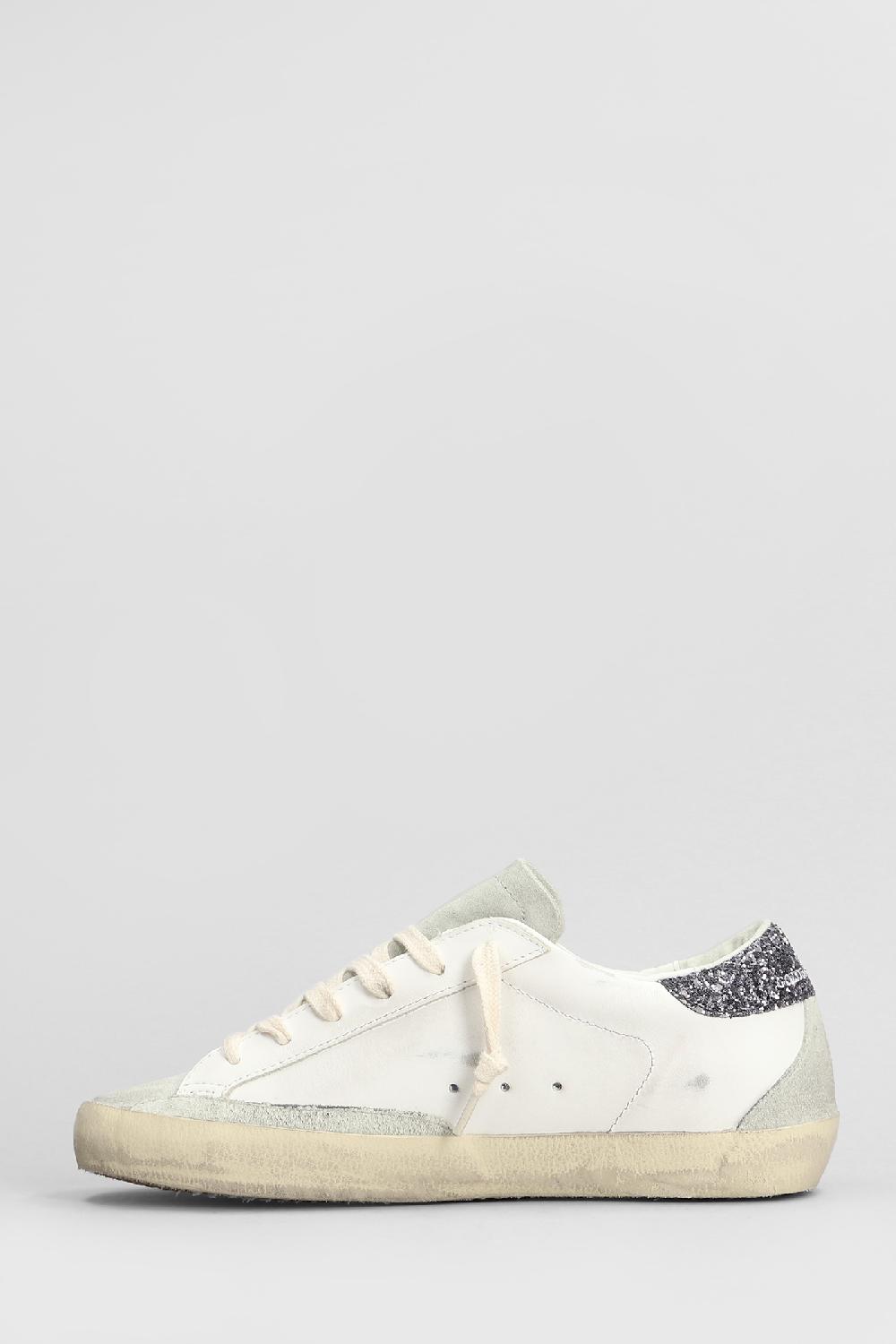 Deliberti Golden Goose Deluxe Brand Sneakers Superstar In Pelle E Camoscio Bianco Cod. 406517 - Deliberti The Luxury Shopping