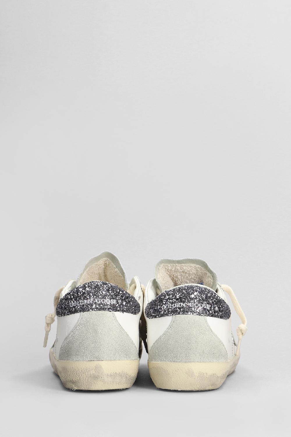 Deliberti Golden Goose Deluxe Brand Sneakers Superstar In Pelle E Camoscio Bianco Cod. 406517 - Deliberti The Luxury Shopping
